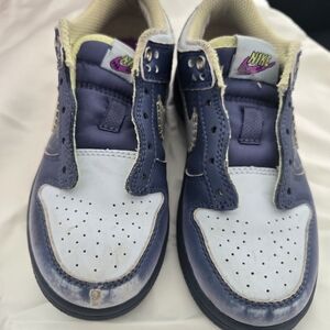 Nike Kids Blue and White Sneakers